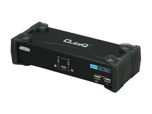 ATEN CS1762A 2-Port USB2.0 DVI KVMP Switch, Cables Included ATEN CS1762A 2-Port USB2.0 DVI KVMP Switch, Cables Included