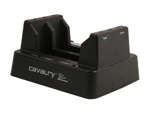 Cavalry Retriever Pro EN-CAHDD2BU3C-D 2.5" & 3.5" Black SATA USB 3.0 Standalone HDD Duplicator + Dual-Bay Dock With RAID 1 Cavalry Retriever Pro EN-CAHDD2BU3C-D 2.5" & 3.5" Black SATA USB 3.0 Standalone HDD Duplicator + Dual-Bay Dock With RAID 1