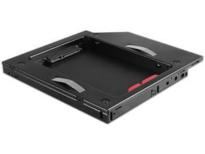 VANTEC MRK-HC127A-BK SSD/HDD Aluminum Caddy for 12.7mm ODD Laptop Drive Bay VANTEC MRK-HC127A-BK SSD/HDD Aluminum Caddy for 12.7mm ODD Laptop Drive Bay