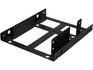 KINGWIN HDM-225-BK Internal 2.5” HDD to 3.5” Metal HDD /SSD Mounting Kit KINGWIN HDM-225-BK Internal 2.5” HDD to 3.5” Metal HDD /SSD Mounting Kit