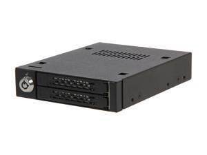 ICY DOCK ToughArmor MB992SK-B Full Metal 2 x 2.5" SATA 6Gb/s SSD/HDD Hot Swap Mobile Rack Backplane Cage Module for 3.5" Device Bay (Fits 7, 9.5mm height drive) ICY DOCK ToughArmor MB992SK-B Full Metal 2 x 2.5" SATA 6Gb/s SSD/HDD Hot Swap Mobile Rack Backplane Cage Module for 3.5" Device Bay (Fits 7, 9.5mm height drive)