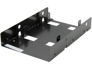 SilverStone SST-SDP08B 2 x 2.5" to 3.5" Bay Converter (Black) SilverStone SST-SDP08B 2 x 2.5" to 3.5" Bay Converter (Black)