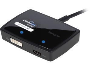 Targus Graphic Adapter - USB 3.0 - 2048 x 1152 - HDMI - DVI - 1 x HDMI Outputs - 1 x DVI Outputs - 2 x Monitors Supported Targus Graphic Adapter - USB 3.0 - 2048 x 1152 - HDMI - DVI - 1 x HDMI Outputs - 1 x DVI Outputs - 2 x Monitors Supported