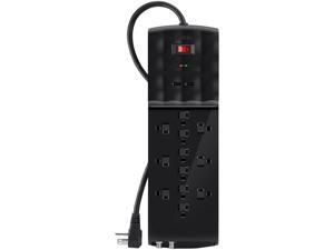 Belkin 12-Outlet Surge Protector with Ethernet & 2.1A USB Charging BSQ1200bg06BKDP Belkin 12-Outlet Surge Protector with Ethernet & 2.1A USB Charging BSQ1200bg06BKDP