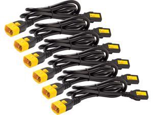 APC AP8704S-NA Power Cord Kit (6 ea), Locking, C13 to C14, 1.2m, North America APC AP8704S-NA Power Cord Kit (6 ea), Locking, C13 to C14, 1.2m, North America