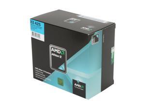 AMD Athlon II X3 425 Rana Triple-Core 2.7 GHz Socket AM3 95W ADX425WFGIBOX Processor AMD Athlon II X3 425 Rana Triple-Core 2.7 GHz Socket AM3 95W ADX425WFGIBOX Processor