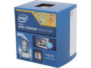 Intel Pentium G3220 Haswell Dual-Core 3.0 GHz LGA 1150 54W BX80646G3220 Desktop Processor Intel HD Graphics Intel Pentium G3220 Haswell Dual-Core 3.0 GHz LGA 1150 54W BX80646G3220 Desktop Processor Intel HD Graphics