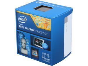Intel Celeron G1820 Haswell Dual-Core 2.7 GHz LGA 1150 53W BX80646G1820 Desktop Processor Intel HD Graphics Intel Celeron G1820 Haswell Dual-Core 2.7 GHz LGA 1150 53W BX80646G1820 Desktop Processor Intel HD Graphics