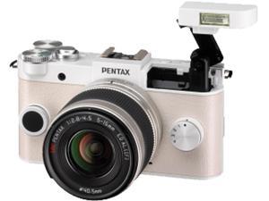 PENTAX 06189 12.4 Megapixel Q-S1 Digital Camera (02 Zoom; Pure White) PENTAX 06189 12.4 Megapixel Q-S1 Digital Camera (02 Zoom; Pure White)