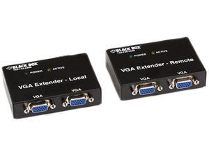 Black Box VGA Extender Kit, 2-Port Local, 2-Port Remote Black Box VGA Extender Kit, 2-Port Local, 2-Port Remote