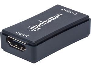 Manhattan 207447 HDMI Signal Repeater, Regenerates 1080p Video and Lossless Audio up to 40 m/131 ft. Manhattan 207447 HDMI Signal Repeater, Regenerates 1080p Video and Lossless Audio up to 40 m/131 ft.