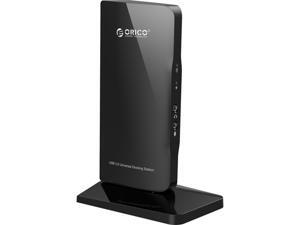 ORICO U3HV-S1-BK SuperSpeed Universal Docking Station for Windows 8.1, 8, 7, XP (HDMI up to 2048x1152* and DVI up to 1920*1080, Gigabit Ethernet, Audio, 2 USB 3.0 Ports, 1 USB 2.0 ORICO U3HV-S1-BK SuperSpeed Universal Docking Station for Windows 8.1, 8, 7, XP (HDMI up to 2048x1152* and DVI up to 1920*1080, Gigabit Ethernet, Audio, 2 USB 3.0 Ports, 1 USB 2.0