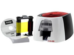 Evolis B12U0000RS Badgy100 Color ID Card Printer Evolis B12U0000RS Badgy100 Color ID Card Printer