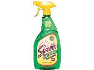 Sparkle 30126 Green Formula Glass Cleaner, 26oz Spray Bottle, 1 Bottle Sparkle 30126 Green Formula Glass Cleaner, 26oz Spray Bottle, 1 Bottle