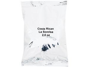 Coffee Portion Packs, Costa Rican La Sonrisa, 2Oz Packets, 40/Carton Coffee Portion Packs, Costa Rican La Sonrisa, 2Oz Packets, 40/Carton