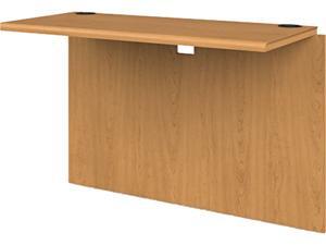 HON 10700 Series Prestigious Laminate Furniture 42" W x 20" D x 29.5" H - Waterfall Edge - Hardwood - Harvest, Laminate 107398CC HON 10700 Series Prestigious Laminate Furniture 42" W x 20" D x 29.5" H - Waterfall Edge - Hardwood - Harvest, Laminate 107398CC
