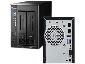 Thecus Storage N2810 Network Attached Storage Tower Celeron N3050 2GB DDR3 USB 3.0 2xSATA Retail Thecus Storage N2810 Network Attached Storage Tower Celeron N3050 2GB DDR3 USB 3.0 2xSATA Retail