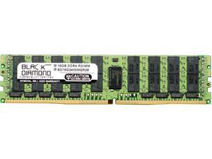 Black Diamond Memory 16GB 288-Pin DDR4 SDRAM ECC Registered DDR4 2400 (PC4 19200) Server Memory Model BD16G2400MQR26 Black Diamond Memory 16GB 288-Pin DDR4 SDRAM ECC Registered DDR4 2400 (PC4 19200) Server Memory Model BD16G2400MQR26