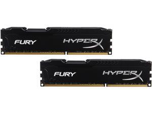 HyperX FURY 16GB (2 x 8GB) 240-Pin DDR3 SDRAM DDR3 1866 Desktop Memory Model HX318C10FBK2/16 HyperX FURY 16GB (2 x 8GB) 240-Pin DDR3 SDRAM DDR3 1866 Desktop Memory Model HX318C10FBK2/16