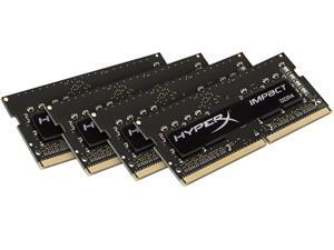 Kingston HyperX Impact 32GB (4 x 8G) DDR4 2133 Laptop Memory SO-DIMM (260-Pin) RAM HX421S14IBK4/32 Kingston HyperX Impact 32GB (4 x 8G) DDR4 2133 Laptop Memory SO-DIMM (260-Pin) RAM HX421S14IBK4/32