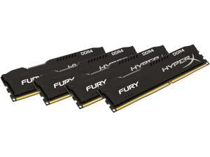 Kingston HyperX Fury 32GB (4 x 8G) DDR4 2400 Desktop Memory DIMM (288-Pin) RAM HX424C15FB2K4/32 Kingston HyperX Fury 32GB (4 x 8G) DDR4 2400 Desktop Memory DIMM (288-Pin) RAM HX424C15FB2K4/32