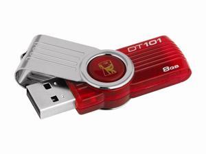 Kingston DataTraveler 101 Gen 2 8GB USB 2.0 Flash Drive (Red) Model DT101G2/8GB Kingston DataTraveler 101 Gen 2 8GB USB 2.0 Flash Drive (Red) Model DT101G2/8GB