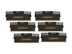 CORSAIR Vengeance 24GB (6 x 4GB) 240-Pin DDR3 SDRAM DDR3 1600 (PC3 12800) Desktop Memory Model CMZ24GX3M6A1600C9 CORSAIR Vengeance 24GB (6 x 4GB) 240-Pin DDR3 SDRAM DDR3 1600 (PC3 12800) Desktop Memory Model CMZ24GX3M6A1600C9