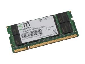 Mushkin Enhanced Essentials 2GB 200-Pin DDR2 SO-DIMM DDR2 800 (PC2 6400) Laptop Memory Model 991577 Mushkin Enhanced Essentials 2GB 200-Pin DDR2 SO-DIMM DDR2 800 (PC2 6400) Laptop Memory Model 991577