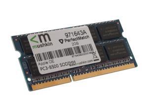 Mushkin Enhanced 2GB DDR3 1066 (PC3 8500) Memory For Apple Model 971643A Mushkin Enhanced 2GB DDR3 1066 (PC3 8500) Memory For Apple Model 971643A
