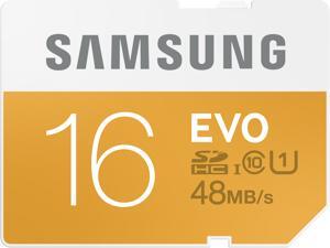 Samsung 16GB EVO SDHC UHS-I/U1 Class 10 Memory Card (MB-SP16D/AM) Samsung 16GB EVO SDHC UHS-I/U1 Class 10 Memory Card (MB-SP16D/AM)