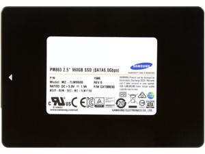 SAMSUNG Data Center PM863 2.5" 960GB SATA III MLC Enterprise Solid State Drive SAMSUNG Data Center PM863 2.5" 960GB SATA III MLC Enterprise Solid State Drive