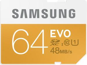 Samsung 64GB EVO SDXC UHS-I/U1 Class 10 Memory Card (MB-SP64D/AM) Samsung 64GB EVO SDXC UHS-I/U1 Class 10 Memory Card (MB-SP64D/AM)