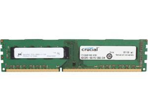 Crucial 4GB 240-Pin DDR3 SDRAM DDR3L 1600 (PC3L 12800) Desktop Memory Model CT51264BD160B Crucial 4GB 240-Pin DDR3 SDRAM DDR3L 1600 (PC3L 12800) Desktop Memory Model CT51264BD160B