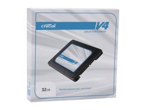 Crucial V4 2.5" 32GB SATA II MLC Internal Solid State Drive (SSD) SSD Only CT032V4SSD2 Crucial V4 2.5" 32GB SATA II MLC Internal Solid State Drive (SSD) SSD Only CT032V4SSD2