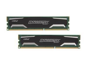 Crucial Ballistix Sport 16GB (2 x 8GB) 240-Pin DDR3 SDRAM DDR3 1333 (PC3 10600) Desktop Memory Model BLS2KIT8G3D1339DS1S00 Crucial Ballistix Sport 16GB (2 x 8GB) 240-Pin DDR3 SDRAM DDR3 1333 (PC3 10600) Desktop Memory Model BLS2KIT8G3D1339DS1S00