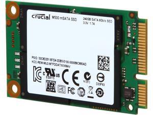 Crucial M500 240GB Mini-SATA (mSATA) MLC Internal Solid State Drive (SSD) CT240M500SSD3 Crucial M500 240GB Mini-SATA (mSATA) MLC Internal Solid State Drive (SSD) CT240M500SSD3