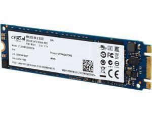 Crucial MX200 M.2 Type 2280SS (Single Sided) 250GB SATA 6Gbps (SATA III) Micron 16nm MLC NAND Internal Solid State Drive (SSD) CT250MX200SSD4 Crucial MX200 M.2 Type 2280SS (Single Sided) 250GB SATA 6Gbps (SATA III) Micron 16nm MLC NAND Internal Solid State Drive (SSD) CT250MX200SSD4