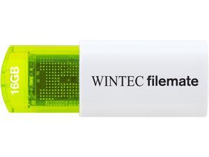 Wintec FileMate Mini Plus 16GB USB Flash Drive Model 3FMUSB16GMPGN-R Wintec FileMate Mini Plus 16GB USB Flash Drive Model 3FMUSB16GMPGN-R