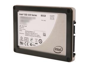 Intel 320 Series 2.5" 80GB SATA II MLC Internal Solid State Drive (SSD) SSDSA2CW080G310 Intel 320 Series 2.5" 80GB SATA II MLC Internal Solid State Drive (SSD) SSDSA2CW080G310