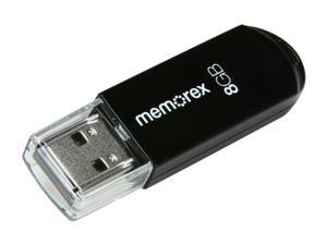 Memorex Mini TravelDrive 8GB USB 2.0 Flash Drive (Black) Model 98179 Memorex Mini TravelDrive 8GB USB 2.0 Flash Drive (Black) Model 98179
