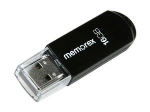 Memorex Mini TravelDrive 16GB USB 2.0 Flash Drive (Black) Model 98180 Memorex Mini TravelDrive 16GB USB 2.0 Flash Drive (Black) Model 98180