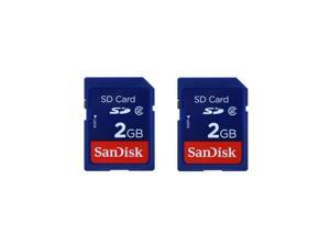 SanDisk 4GB (2GB x 2) Secure Digital (SD) Flash Card Model SDSDB22048A11 SanDisk 4GB (2GB x 2) Secure Digital (SD) Flash Card Model SDSDB22048A11