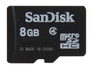 SanDisk 8GB microSDHC Flash Card Model SDSDQ-008G-A11M SanDisk 8GB microSDHC Flash Card Model SDSDQ-008G-A11M