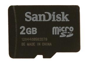 SanDisk 2GB MicroSD Flash Card Model SDSDQM-002G-B35 SanDisk 2GB MicroSD Flash Card Model SDSDQM-002G-B35