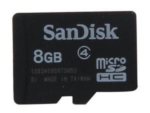 SanDisk 8GB microSDHC Flash Card Model SDSDQM-008G-B35 SanDisk 8GB microSDHC Flash Card Model SDSDQM-008G-B35