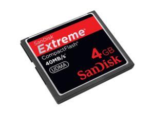 SanDisk Extreme SDCFX-004G-A75 4 GB CompactFlash (CF) Card - 1 Card SanDisk Extreme SDCFX-004G-A75 4 GB CompactFlash (CF) Card - 1 Card