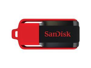 SanDisk Cruzer Switch SDCZ52-032G-B35 32 GB USB 2.0 Flash Drive - Black, Red SanDisk Cruzer Switch SDCZ52-032G-B35 32 GB USB 2.0 Flash Drive - Black, Red