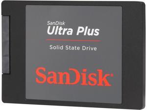 SanDisk Ultra Plus SDSSDHP-128G-G25 2.5" 128GB SATA III MLC Internal Solid State Drive (SSD) SanDisk Ultra Plus SDSSDHP-128G-G25 2.5" 128GB SATA III MLC Internal Solid State Drive (SSD)