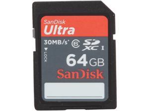 SanDisk Ultra 64 GB Secure Digital Extended Capacity (SDXC) - 1 Card SanDisk Ultra 64 GB Secure Digital Extended Capacity (SDXC) - 1 Card
