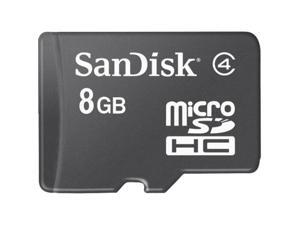 SanDisk 8 GB microSD High Capacity (microSDHC) - 1 Card SanDisk 8 GB microSD High Capacity (microSDHC) - 1 Card
